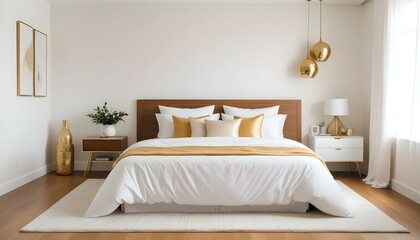 Photo interior modern design room 3d illustration