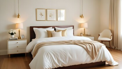 Photo interior modern design room 3d illustration