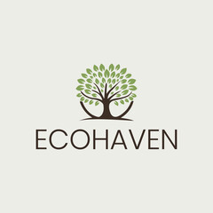 Ecohaven Creative Modern Logo design