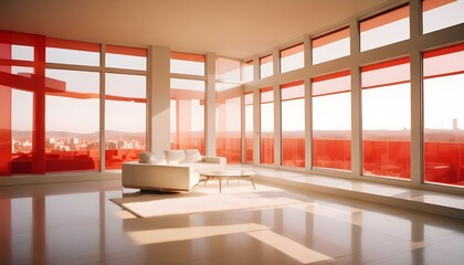 Photo interior modern design room 3d illustration