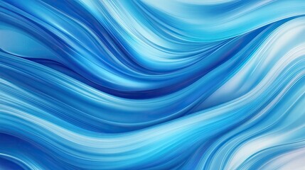 A serene abstract background featuring flowing blue waves, perfect for use in design projects and digital media.