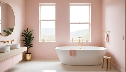 Photo interior modern design room 3d illustration