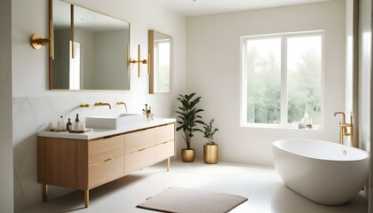 Photo interior modern design room 3d illustration