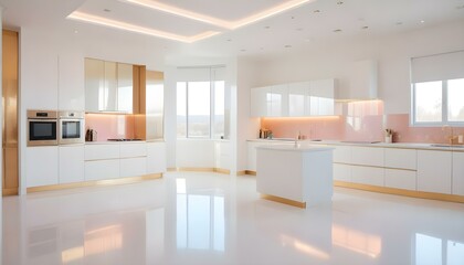 Photo interior modern design room 3d illustration