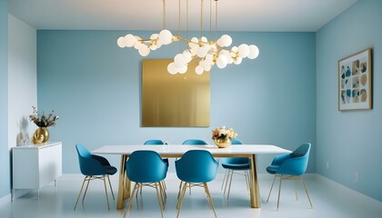 Photo interior modern design room 3d illustration