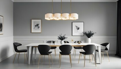 Photo interior modern design room 3d illustration