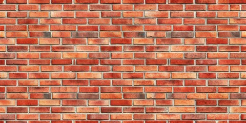 Obraz premium Red brick wall seamless background pattern for urban and industrial themed designs
