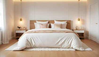 Photo interior modern design room 3d illustration