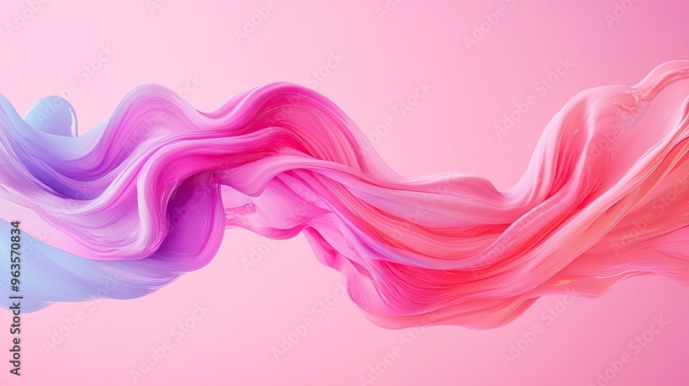 Poster soft flowing colors blend seamlessly creating a dreamy abstract background. ideal for modern design 