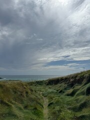 clouds over the hills