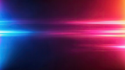 Fototapeta premium Vibrant abstract background showcasing dynamic light streaks in blue and pink hues, perfect for modern designs and tech themes.