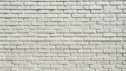 Fototapeta premium White brick wall texture on a building facade
