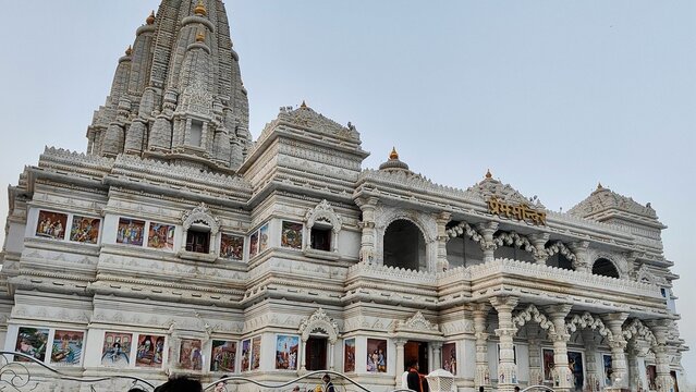 Mathura Vrindavan temple, Prem mandir, Radha Krishna mandir 