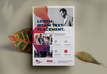 Minimal Corporate Agency Flyer Template