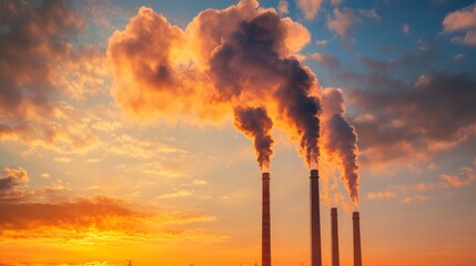 Obraz premium Our team develops innovative carbon capture methods to reduce greenhouse gas emissions and promote sustainability through efficient, ecofriendly filtration and storage solutions for a cleaner future
