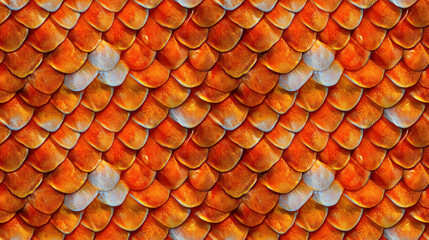 Seamless background, texture, repeatable pattern, wallpaper for scales: fish, snake, reptile, dragon