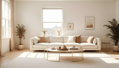 Photo interior modern design room 3d illustration