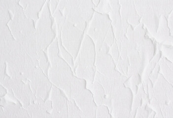 Obraz premium Design space Solid texture of white paper is crumpled. Background for various purposes.