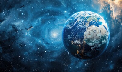 earth and moon