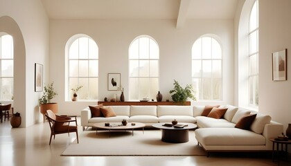 Fototapeta premium Photo interior modern design room 3d illustration