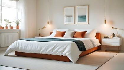 Photo interior modern design room 3d illustration