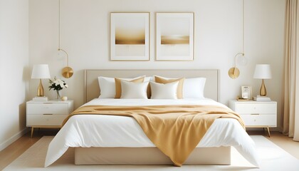 Photo interior modern design room 3d illustration