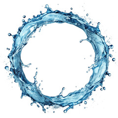 Circular Water Splash Effect