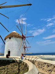 windmill in mykonos