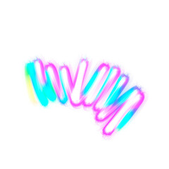 glowing scribble transparent png