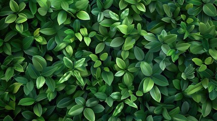 Long leafy green garden background wallpaper