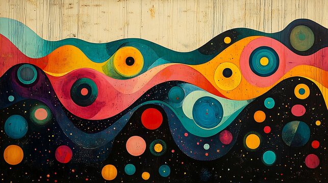 vintage 1960s concert poster psychedelic patterns and bold colors iconic retro design ideas for music events with vibrant graphics and groovy typography inspired by the hippie era - Powered by Adobe