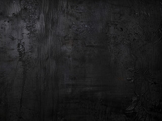 Dark tar and resin abstract grunge backdrop, black background texture graphic design element
