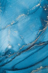 Original artwork photo of marble ink abstract art. High resolution photograph from exemplary original painting. Abstract painting was painted on HQ paper texture to create smooth marbling pattern.