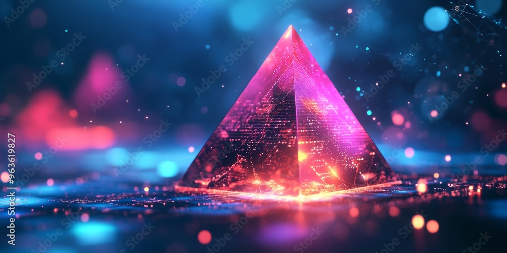 Poster explore advanced computergenerated data analysis and groundbreaking 3d modeling techniques with vibr