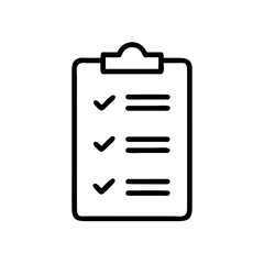 clipboard with checklist