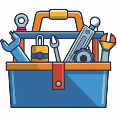 toolbox with tools