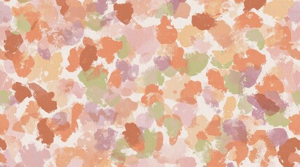 Decorative background image featuring a variety of brushstrokes in pink, orange and green, creating an abstract textured effect
