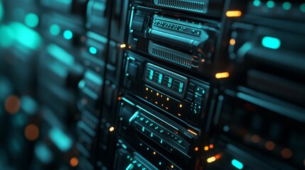 Obraz premium data backup background concept 