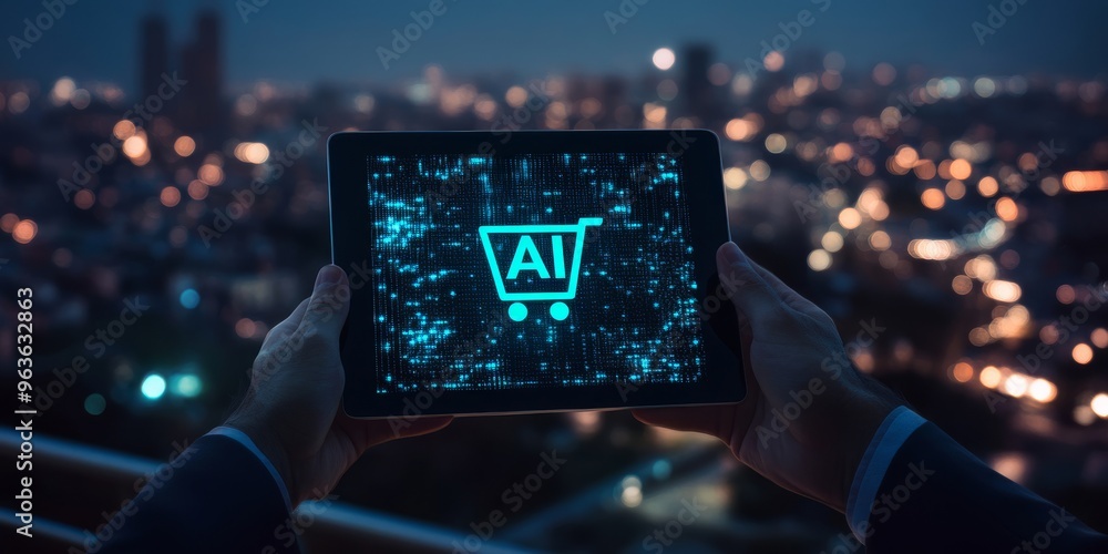 Poster learn how ai enhances digital marketplaces by streamlining operations, improving client management, 