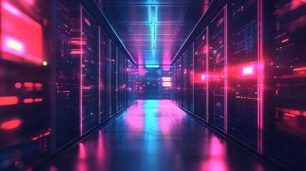Fototapeta premium data backup background concept