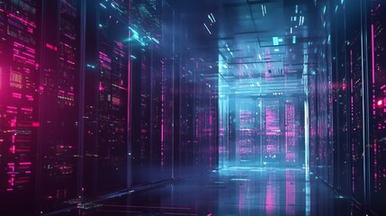 data backup background concept