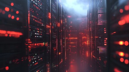 Obraz premium data backup background concept