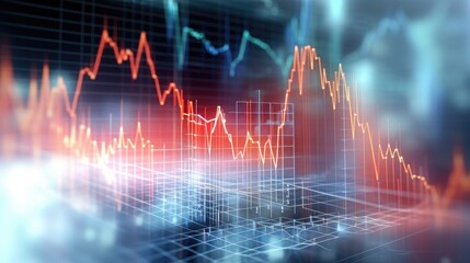 A vibrant abstract background with glowing lines and shapes, creating a sense of movement and energy.