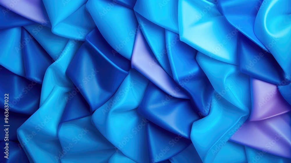 Poster abstract blue and purple background with a soft, flowing texture. the colors blend together seamless