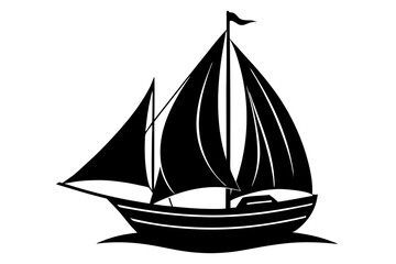  Sailboat silhouette