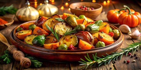 Roasted vegetables