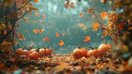 first day of fall concept 