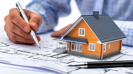 Architect Planning Home Construction