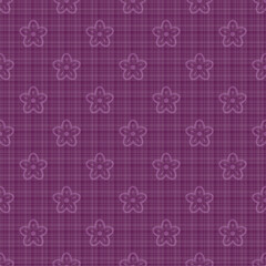 Seamless decorative pattern with flowers wallpaper festive birthday background art decor design for textile, paper	
