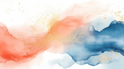 Fototapeta premium abstract watercolor background